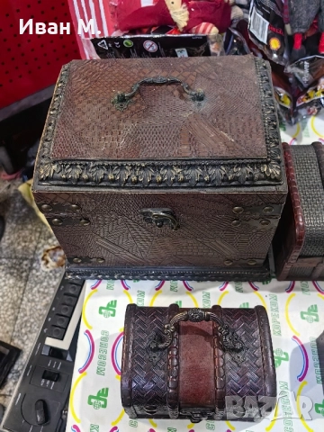 лот от 5 броя дървени кутии , снимка 5 - Колекции - 52321804