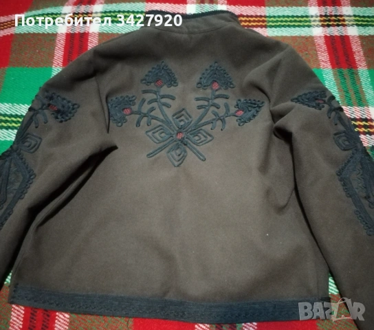 Мъжка родопска антерия /долама , снимка 4 - Якета - 53342433