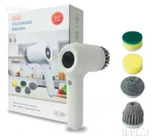 Многофункционална електрическа четка за почистване 5 в 1, снимка 4 - Други стоки за дома - 52852350