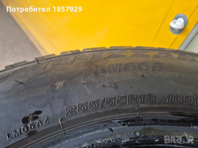 255 55 18 bridgestone зимни, снимка 3 - Гуми и джанти - 52057313