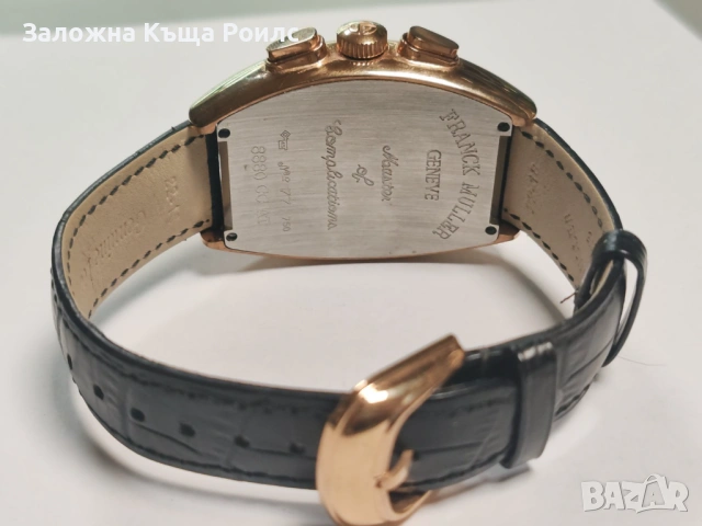 Мъжки часовник Franck Muller Casablanca 8880 CC AT – кожена каишка, снимка 3 - Мъжки - 53515944