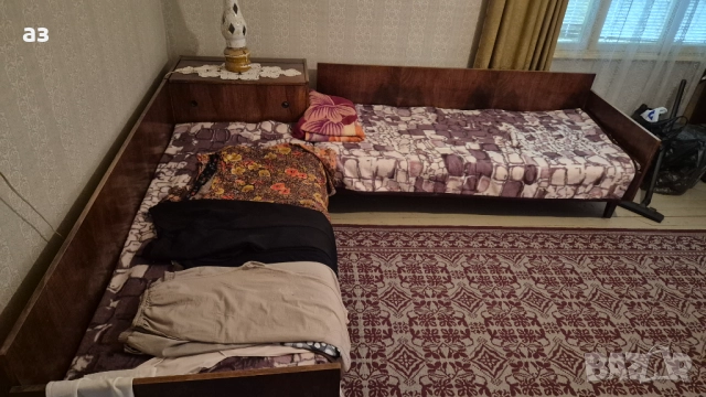 Ъглови легла с ракла