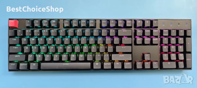 Keychron K10 Version 2 – RGB / Bluetooth / USB-C.Гейминг пълноразмерна безжична механична клавиатура, снимка 7 - Клавиатури и мишки - 53840982