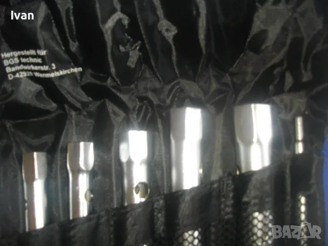 НОВ НЕМСКИ ОРИГИНАЛЕН КОМПЛЕКТ ТРЪБНИ КЛЮЧОВЕ 6-22мм В ПЛАТОВ КАЛЪФ И КУТИЯ ROHR BGS TECHNIC, снимка 13 - Други инструменти - 48790600