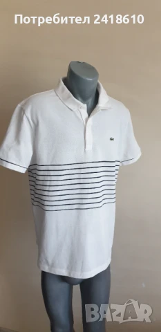 Lacoste Pique Cotton Mens Size 6 - XL  НОВО! ОРИГИНАЛ! Мъжка Тениска!, снимка 7 - Тениски - 51041235