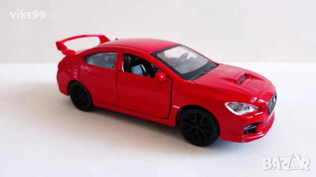 Subaru WRX STI 2017 Maisto - Мащаб 1:40, снимка 6 - Колекции - 55939427