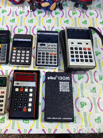 лот от 8 броя калкулатора, снимка 3 - Колекции - 52333994