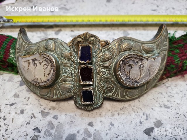 Седефена пафта с коланче, снимка 4 - Други ценни предмети - 34951946