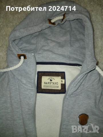 Уникален! Суитчър Naketano S, снимка 3 - Суичъри - 53662725