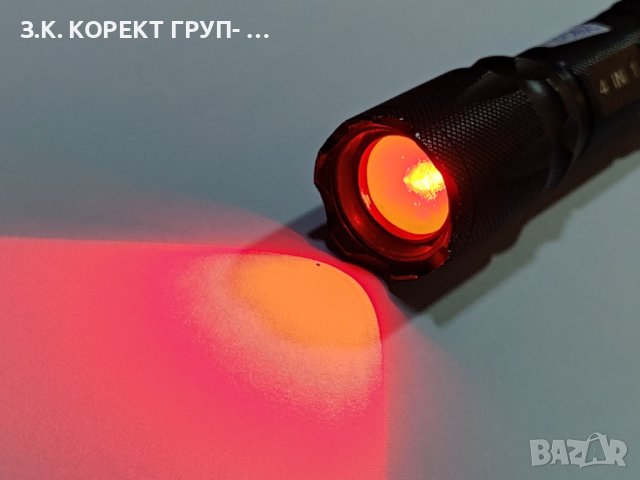Фенер DaskFire 4 in 1, снимка 4 - Други спортове - 41501010
