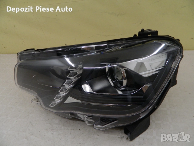 Ляв фар Peugeot Rifter Халоген LED, 2018, 2019, 2020, 2021, 2022, оригинален код 9816827280