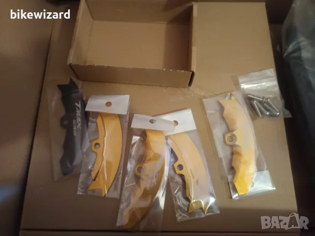 TMAX 530 TMAX530 SX DX 2017 2018 2019 CNC Алуминиев предпазител за ремъка НОВ, снимка 6 - Части - 50001873