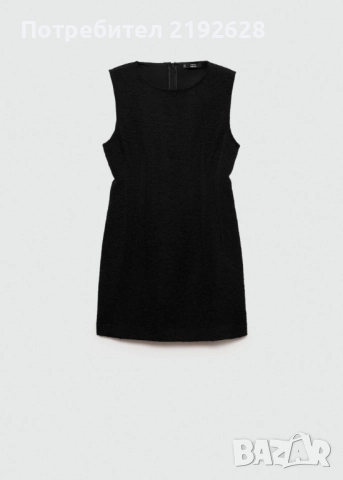 Къса черна рокля MANGO, снимка 2 - Рокли - 52723893