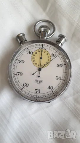 МНОГО РЯДЪК ХРОНОМЕТЪР HEUER & CO - RATTRAPANTE CAL 57, снимка 4 - Антикварни и старинни предмети - 47981414