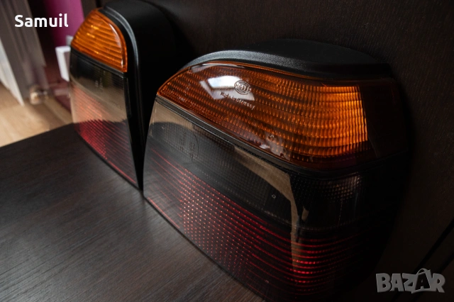 Продавам стопове Hella/smoked за Голф 3 хечбек., снимка 3 - Части - 53081530