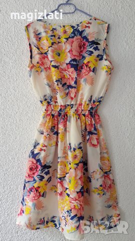 Нова дамска рокля размер С-М, снимка 4 - Рокли - 40885692