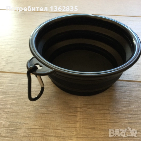НОВА сгъваема купа за храна или вода за кучета или котки от Италия, снимка 3 - За кучета - 51889743