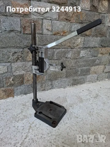 Немска стойка за бормашина AEG BST 717, снимка 3 - Бормашини - 49774451