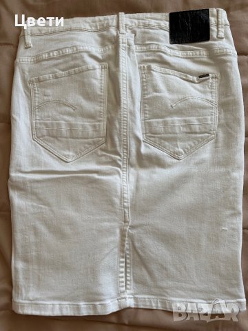 Дънкова пола G-star, снимка 4 - Поли - 41060149