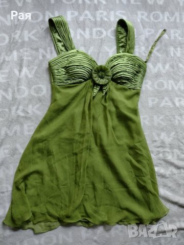 Елегантна рокля в резида / зелено на фирма  Scala Намаление на 120, снимка 5 - Рокли - 34205261