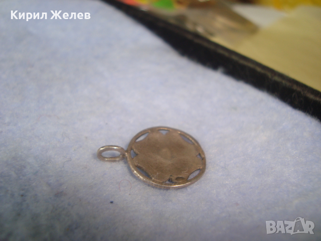АРТ МЕДАЛЬОН - СРЕБЪРЕН Или ПОСРЕБРЕН - ЧЕТИРИЛИСТНА ДЕТЕЛИНА СТАРА МАЙСТОРСКА ИЗРАБОТКА 26076, снимка 5 - Антикварни и старинни предмети - 36228573