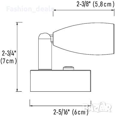 Нова LED светлина за четене Campervan с Type-C порт/12V, снимка 4 - Други - 41504644