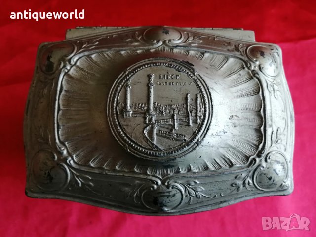 Стара Френска БАРОКОВА Кутия за Бижута, снимка 3 - Антикварни и старинни предмети - 38776621