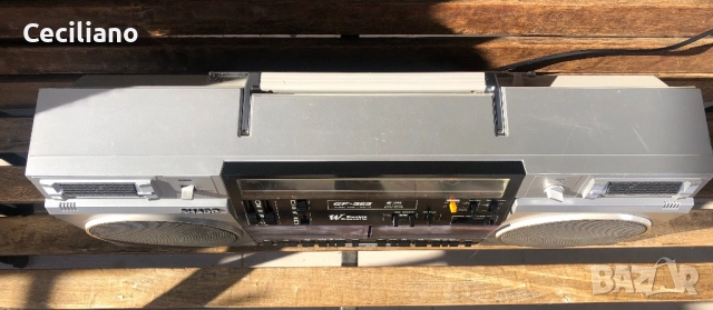 🎄SHARP GF 565H (45w) -радиокасетофон, снимка 10 - Радиокасетофони, транзистори - 52800191