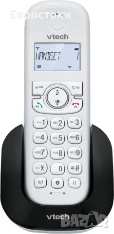 Безжичен телефон VTech CS1500 DECT с блокировка за повикване, снимка 3 - Стационарни телефони и факсове - 47973577