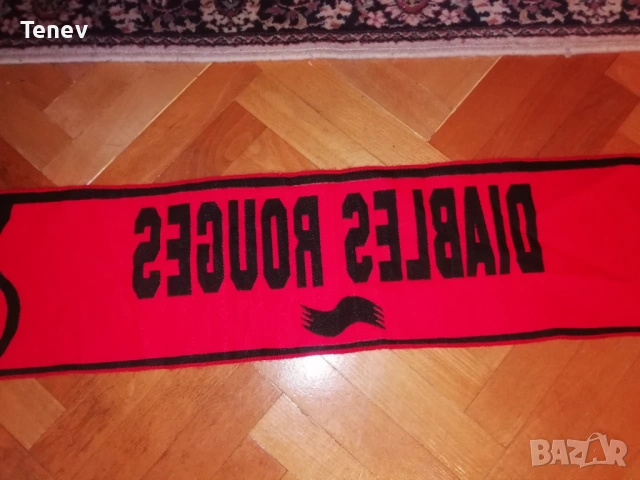 Belgium DIABLES ROUGES Белгия червените дяволи шал Burrda, снимка 4 - Футбол - 53058774