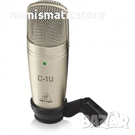Чисто нов микрофон Behringer C-1U usb стрийм гейминг Asus BenQ stream