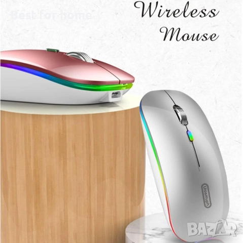 Uiosmuph Bluetooth мишка, снимка 7 - Клавиатури и мишки - 52925835