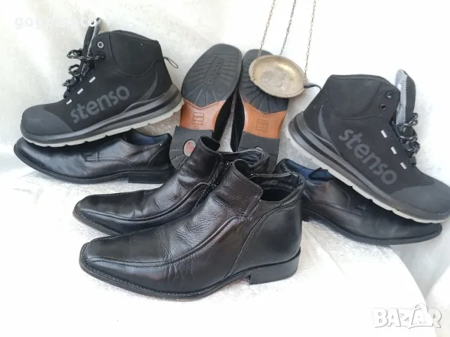 мъжки боти ULTRA JOVEM original N- 41 - 42, 💯% висококачествена естествена кожа, идеално запазени , снимка 8 - Мъжки боти - 50153390