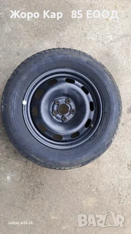 1 брой 15 цолова желязна джанта 5х100 за Ауди А3/Audi A3, снимка 2 - Гуми и джанти - 49759910