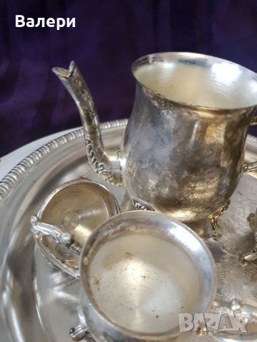 Сервиз за Кафе или Чай Антика Посребрен , снимка 8 - Други ценни предмети - 40747682