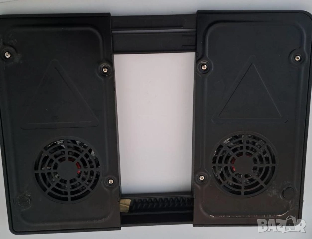 Поставка - стойка за лаптоп от 15 до 22 инча, с вентилатор, снимка 3 - Друга електроника - 53854984