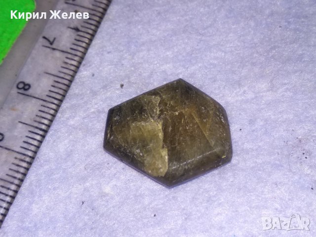 СТАР РЪЧНО ФАСЕТИРАН и ШЛИФОВАН РЯДЪК ПОЛУСКЪПОЦЕНЕН КАМЪК 31214, снимка 3 - Други - 41638536