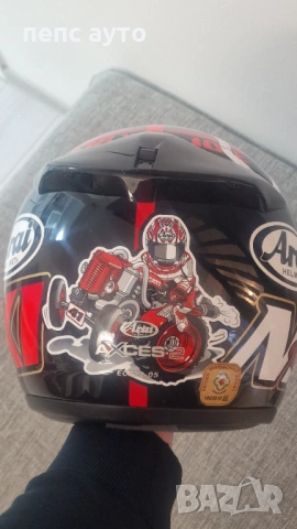 Каска Arai haga monza Mразмер, снимка 3 - Аксесоари и консумативи - 53621272