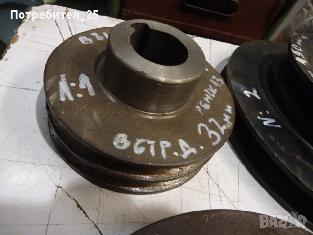 Ремъчни шайби  обява №4, снимка 2 - Електродвигатели - 46698103