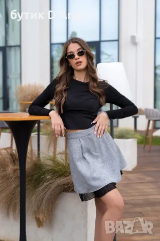 Блуза PURO NERO, снимка 2 - Блузи с дълъг ръкав и пуловери - 49674684