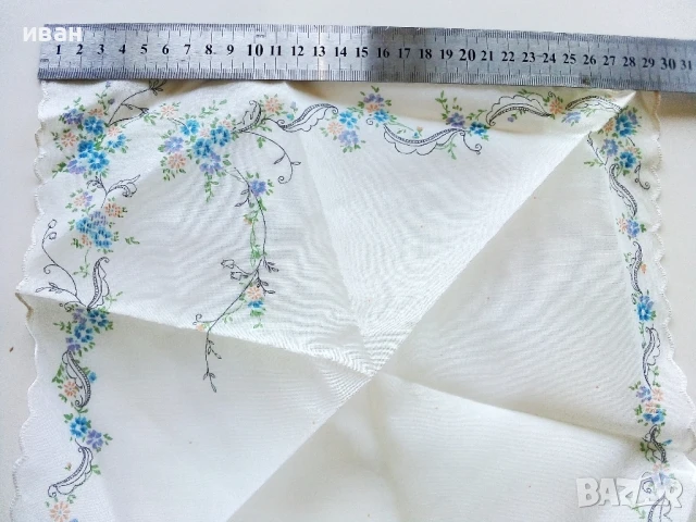Стари,неупотребявани носни кърпи 3, снимка 6 - Колекции - 50682579