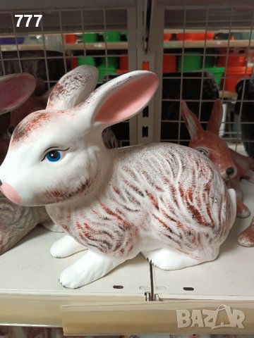 керамични зайци, снимка 2 - Статуетки - 44358436