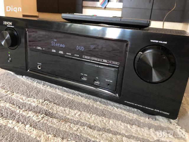 Denon AVR-X1100, снимка 4 - Ресийвъри, усилватели, смесителни пултове - 41437923
