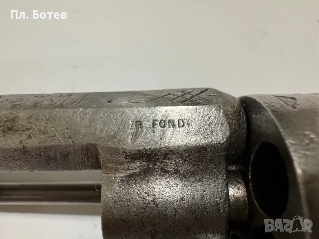 Уникален револвер/пистолет, снимка 9 - Антикварни и старинни предмети - 49182108