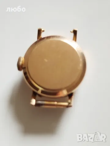 ДАМСКИ ЗЛАТЕН ЧАСОВНИК CYMA 18к 0,750 , снимка 3 - Мъжки - 49545114