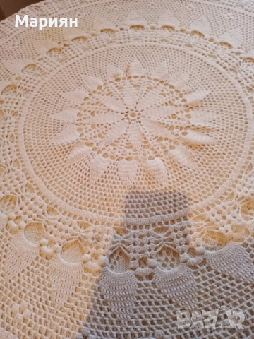 Покривка за кръгла маса, снимка 2 - Покривки за маси - 36352788