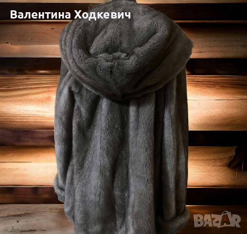 ❌️ Намаление Ексклузивно палто от норка Италия, снимка 4 - Палта, манта - 44596385