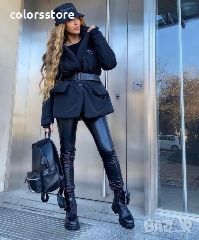 Равни боти - черна кожа - B0920 