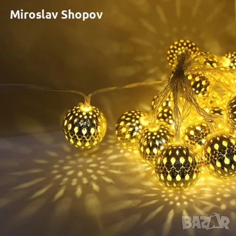 Коледни лампички – метални фигурки SD32, снимка 2 - Декорация за дома - 56148904