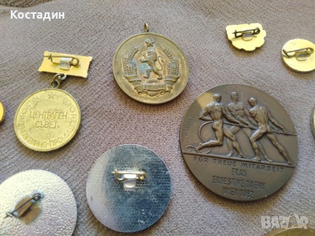 Плакет, знак, значки, медал, снимка 6 - Антикварни и старинни предмети - 41181513